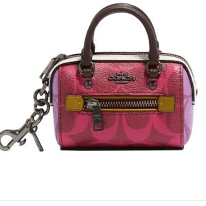 Coach Rowan Mini Keychain/Bagcharm